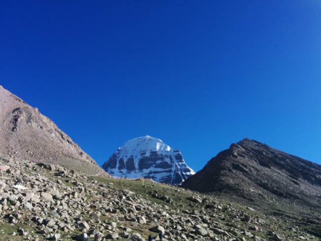 South face of Kailas from Darchen